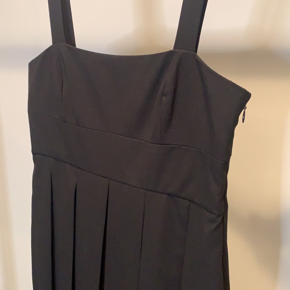 Black Pleated Dress - Picture 3 of 3